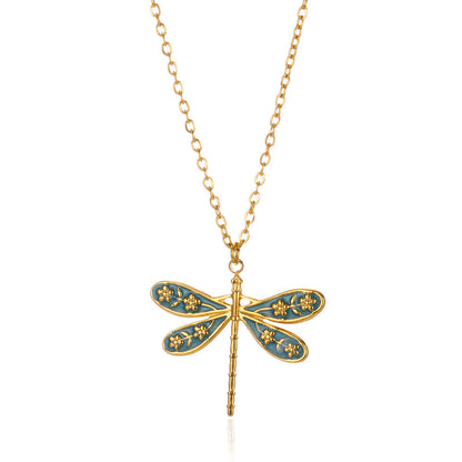 Dragonfly Pendant Necklace