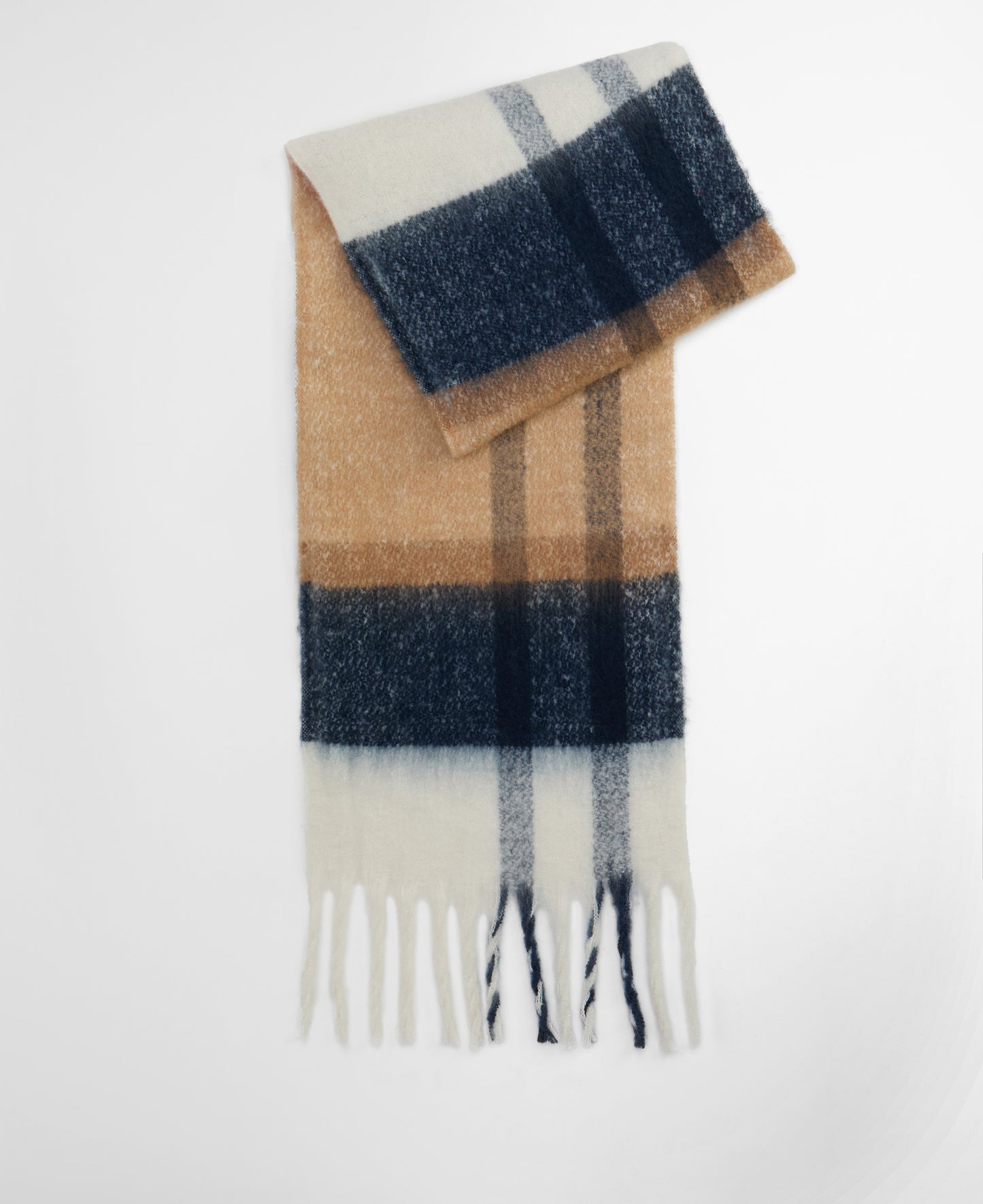 Isla Tartan Boucle Scarf