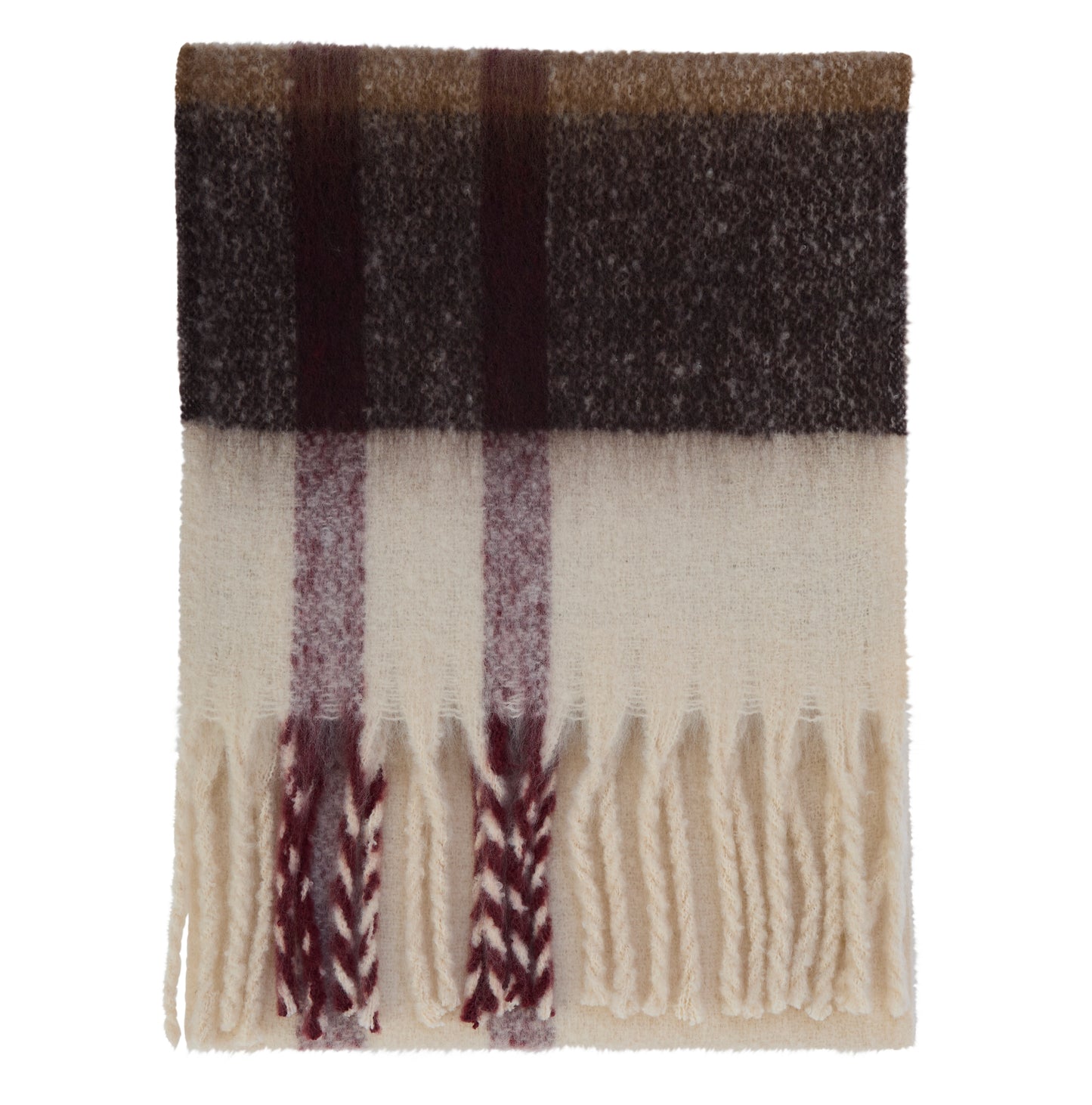 Isla Tartan Boucle Scarf