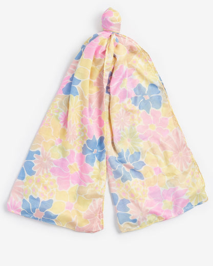 Abstract Floral Scarf