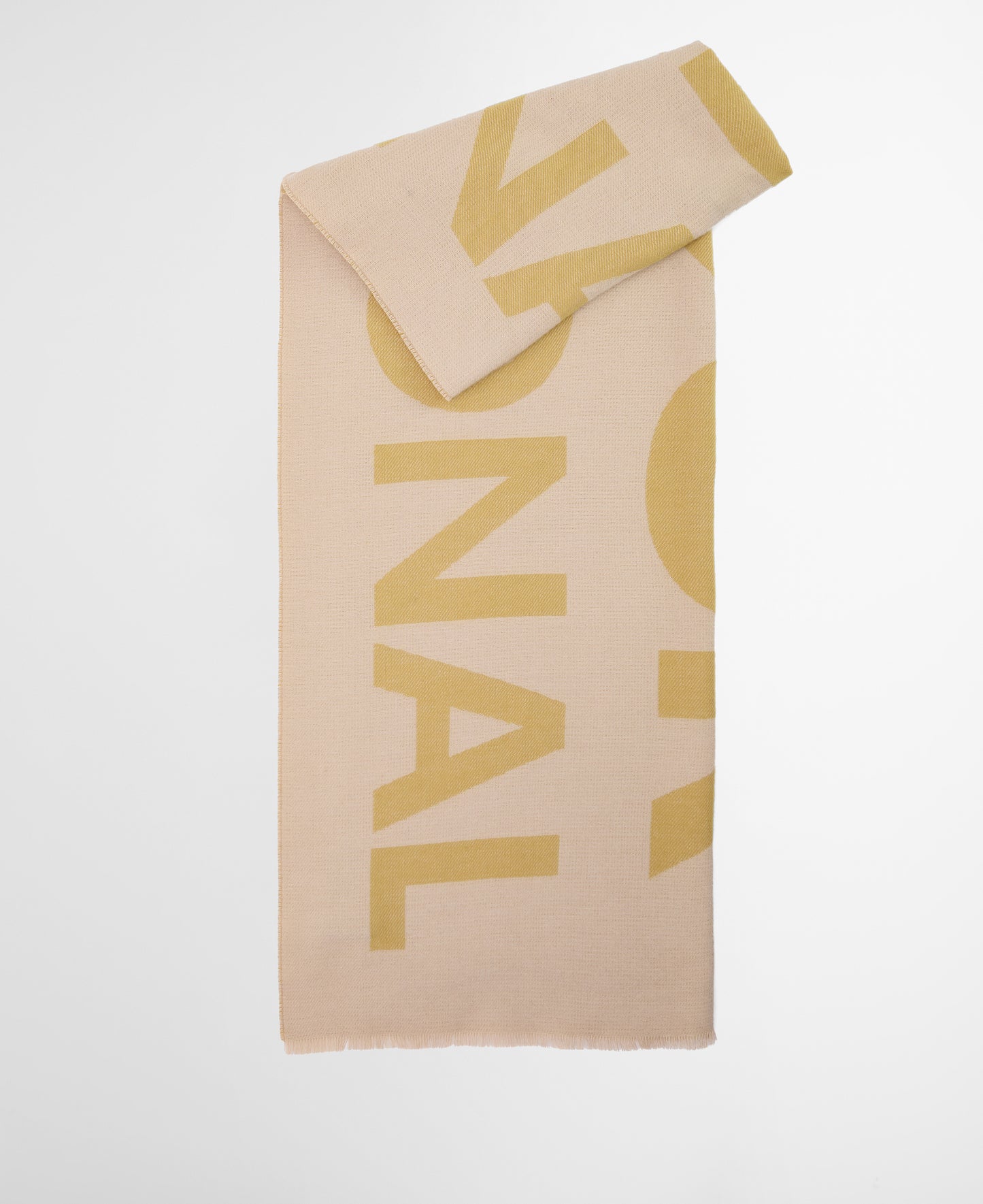 Milla Logo Scarf - Jasmine/Burnished Gold
