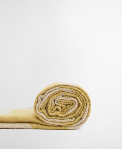 Milla Logo Scarf - Jasmine/Burnished Gold