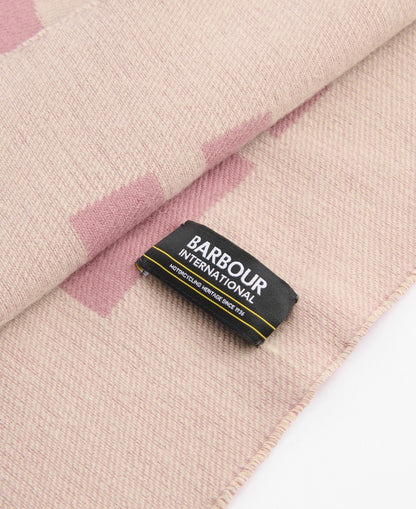 Milla Logo Scarf - Raspberry/Jasmine