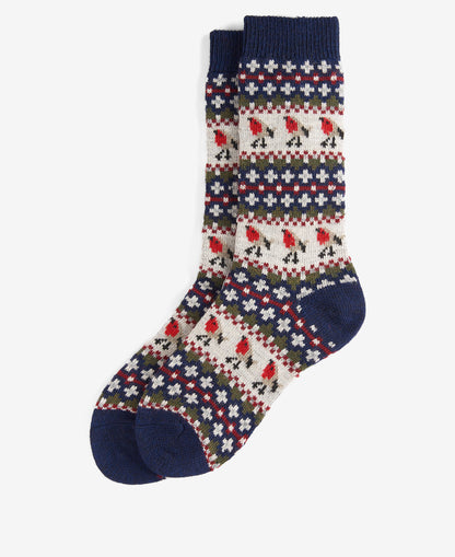 Robin Fairisle Sock