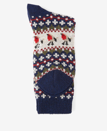 Robin Fairisle Sock