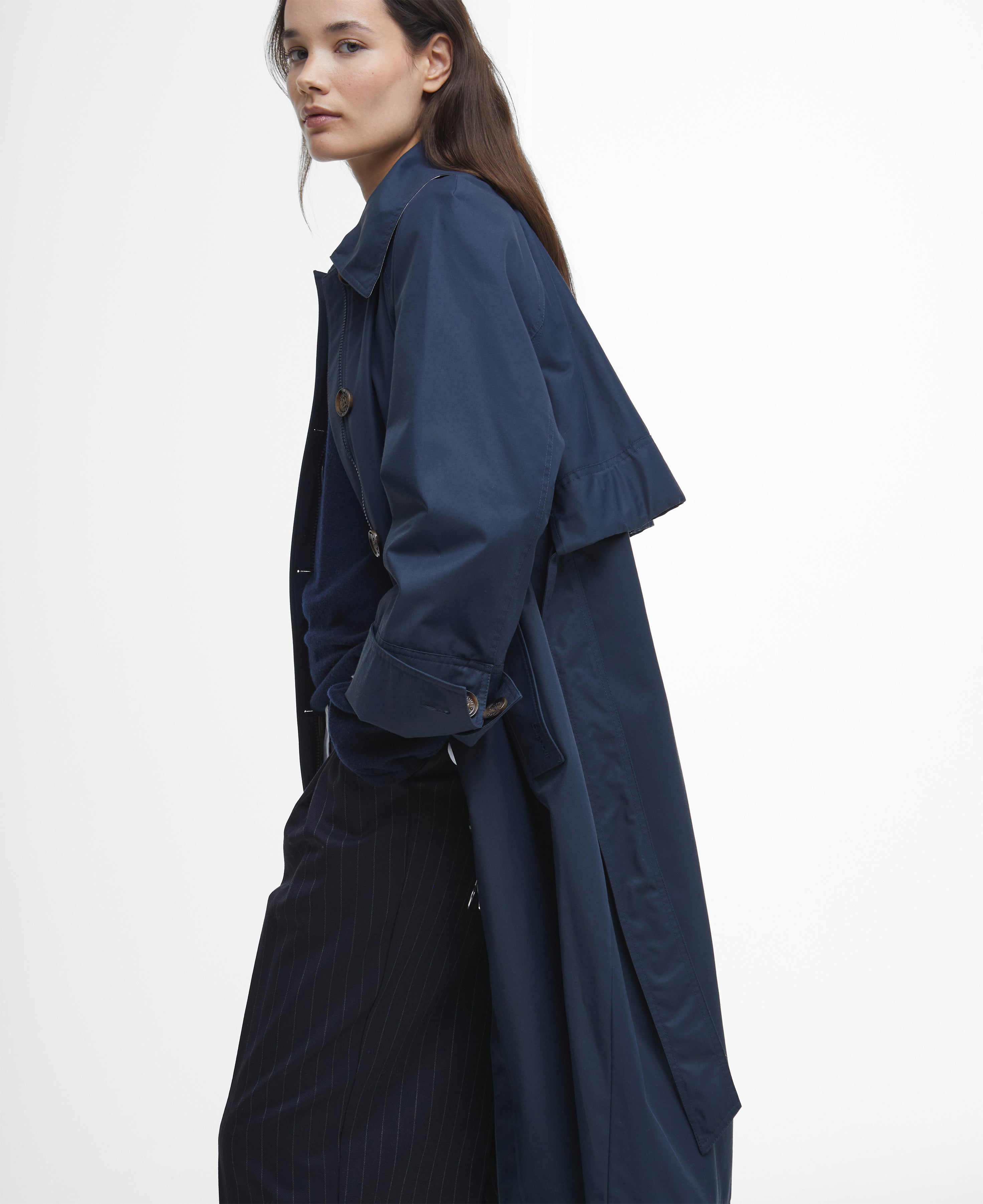 Beatrix Showerproof Trench – Nicholls