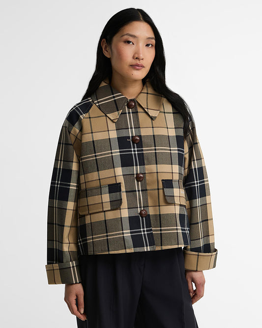 Delilah Tartan Showerproof Jacket