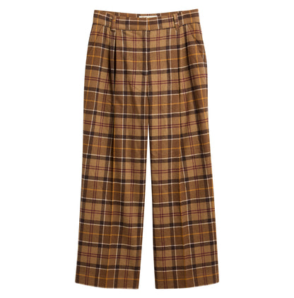 Darwen Tartan Straight-Leg Trousers
