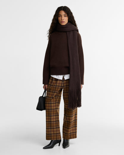 Darwen Tartan Straight-Leg Trousers