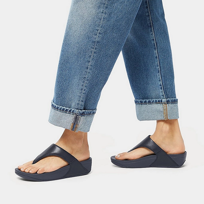 Lulu Glitter Toe-Post Sandals
