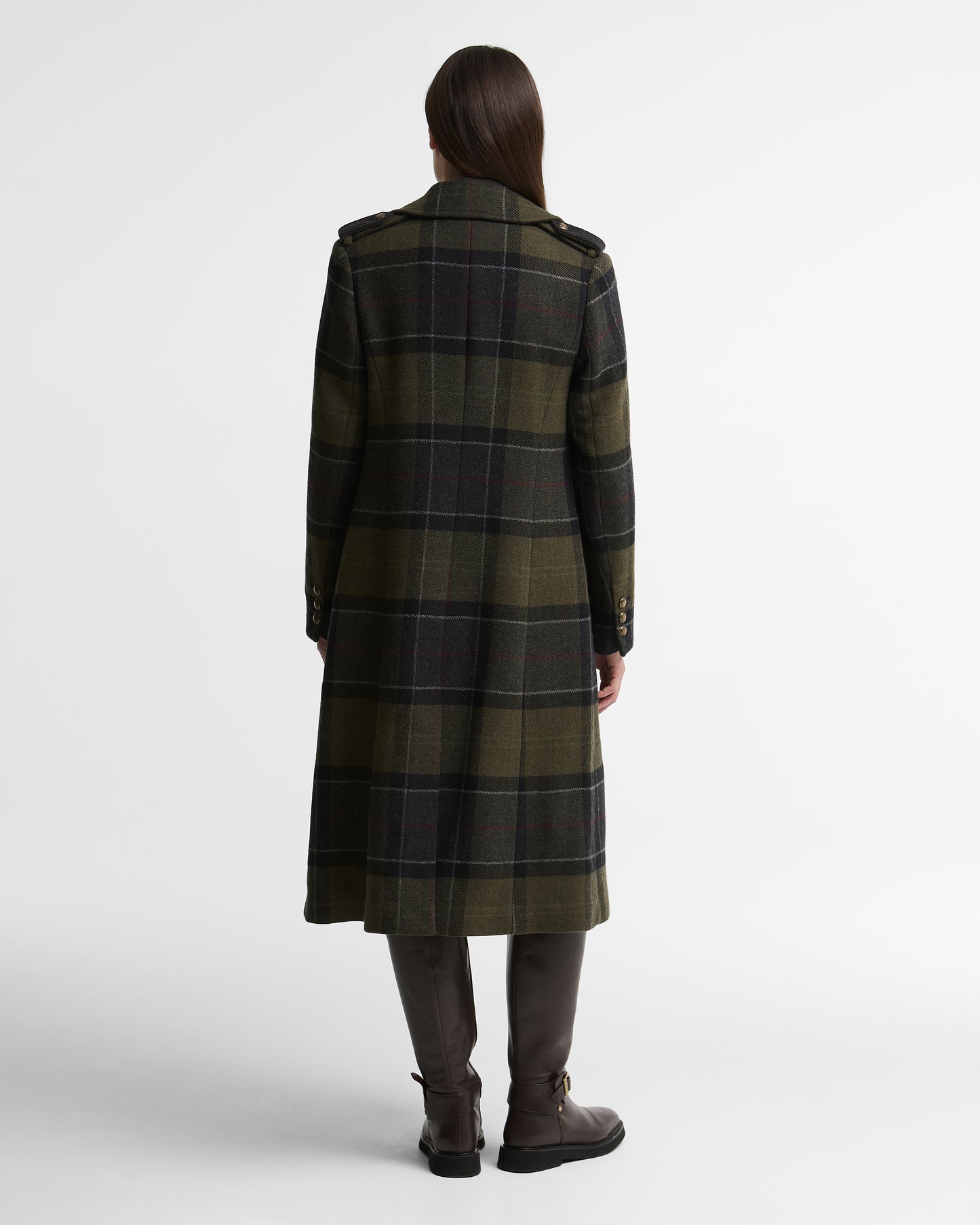 Cottesmore Checked Wool Coat