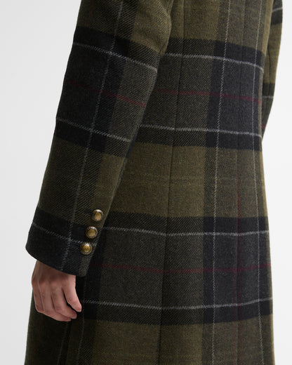 Cottesmore Checked Wool Coat