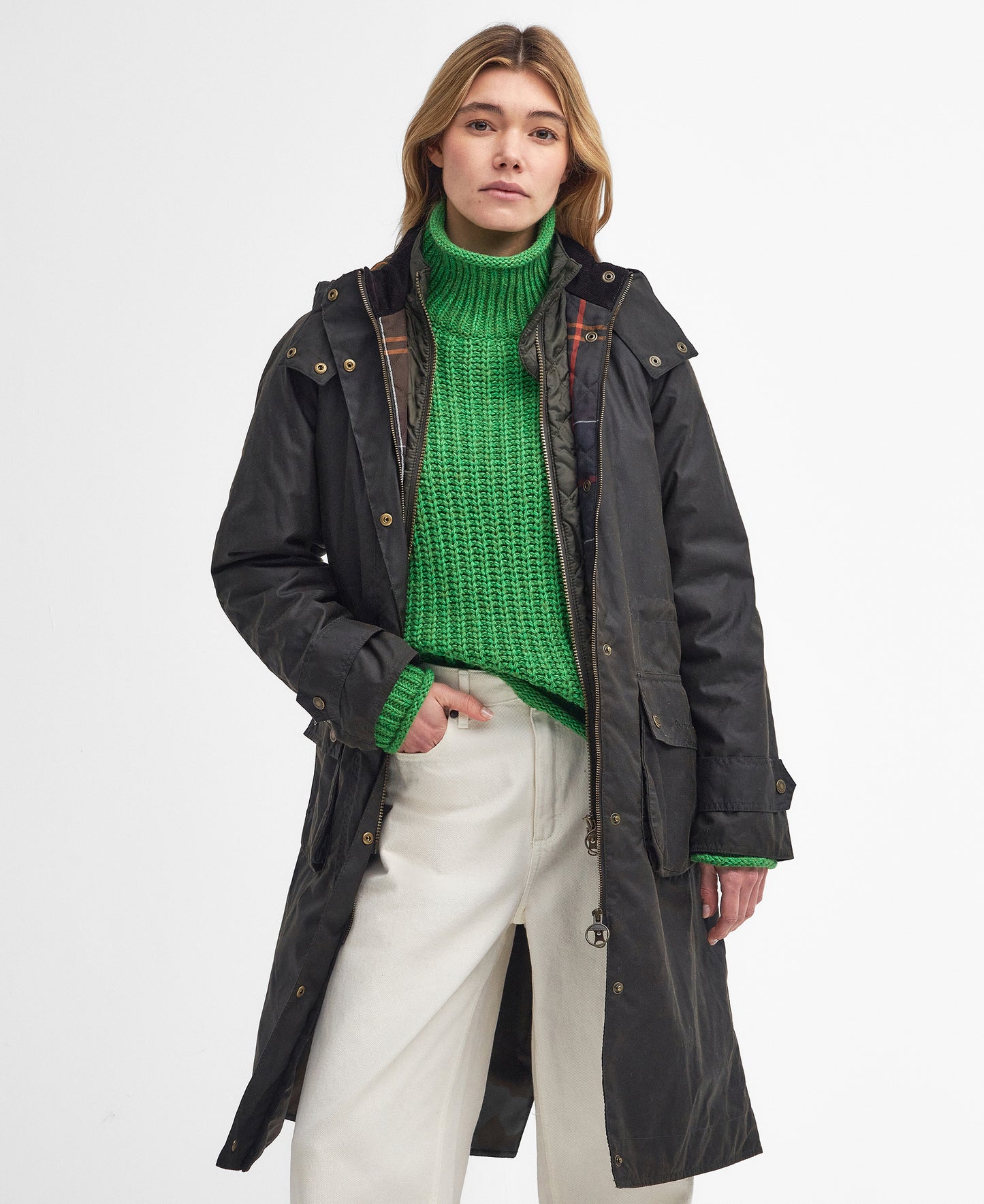 Long Cannich Wax Jacket