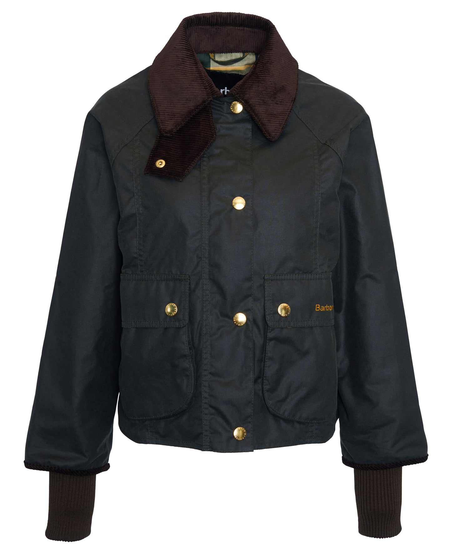Cropped Beadnell Waxed Jacket