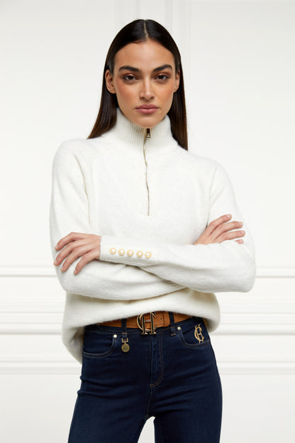 Tori Quarter Zip Knit