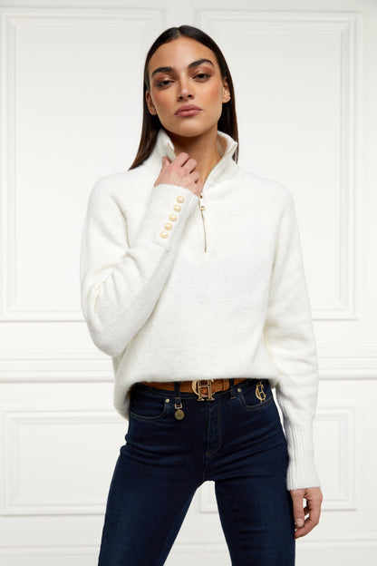 Tori Quarter Zip Knit