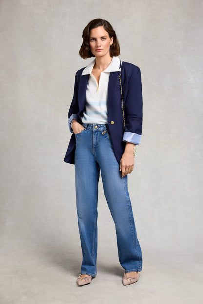 Lydia Quarter Zip Knit