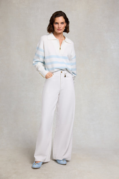 Lydia Quarter Zip Knit