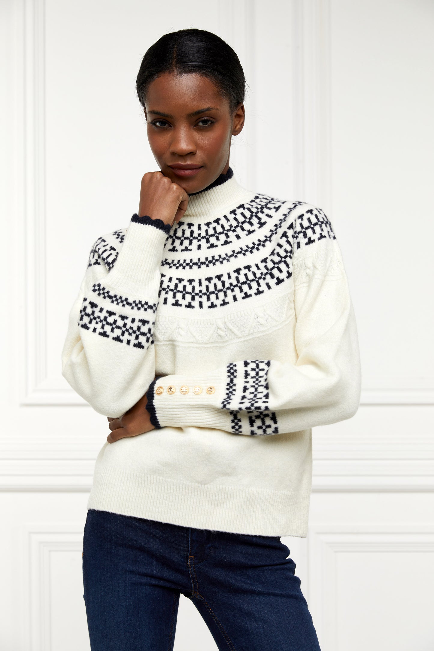 Elodie Roll Neck Knit