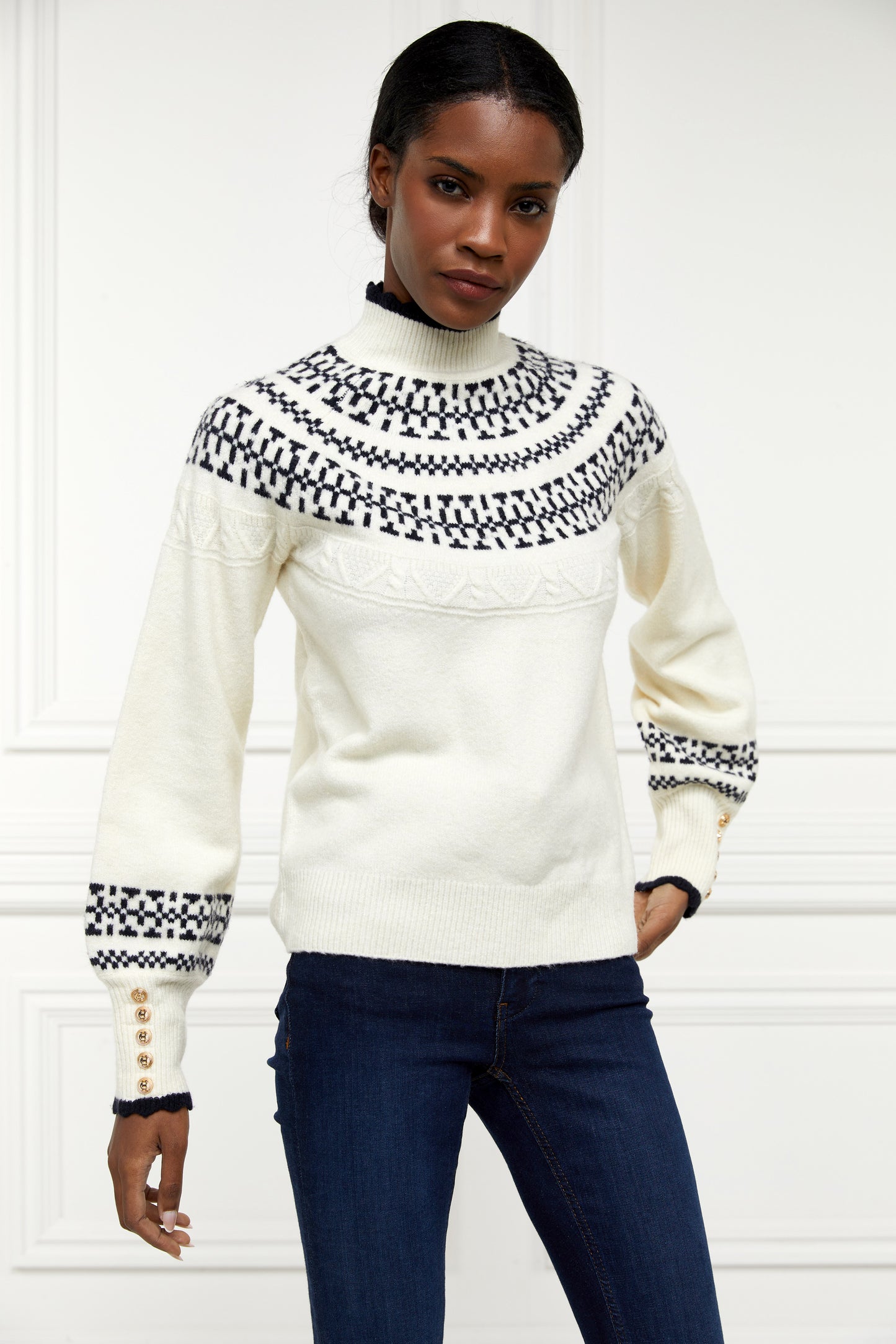 Elodie Roll Neck Knit
