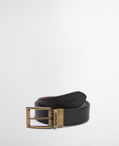 Reversible Tartan Leather Belt