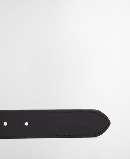 Reversible Tartan Leather Belt