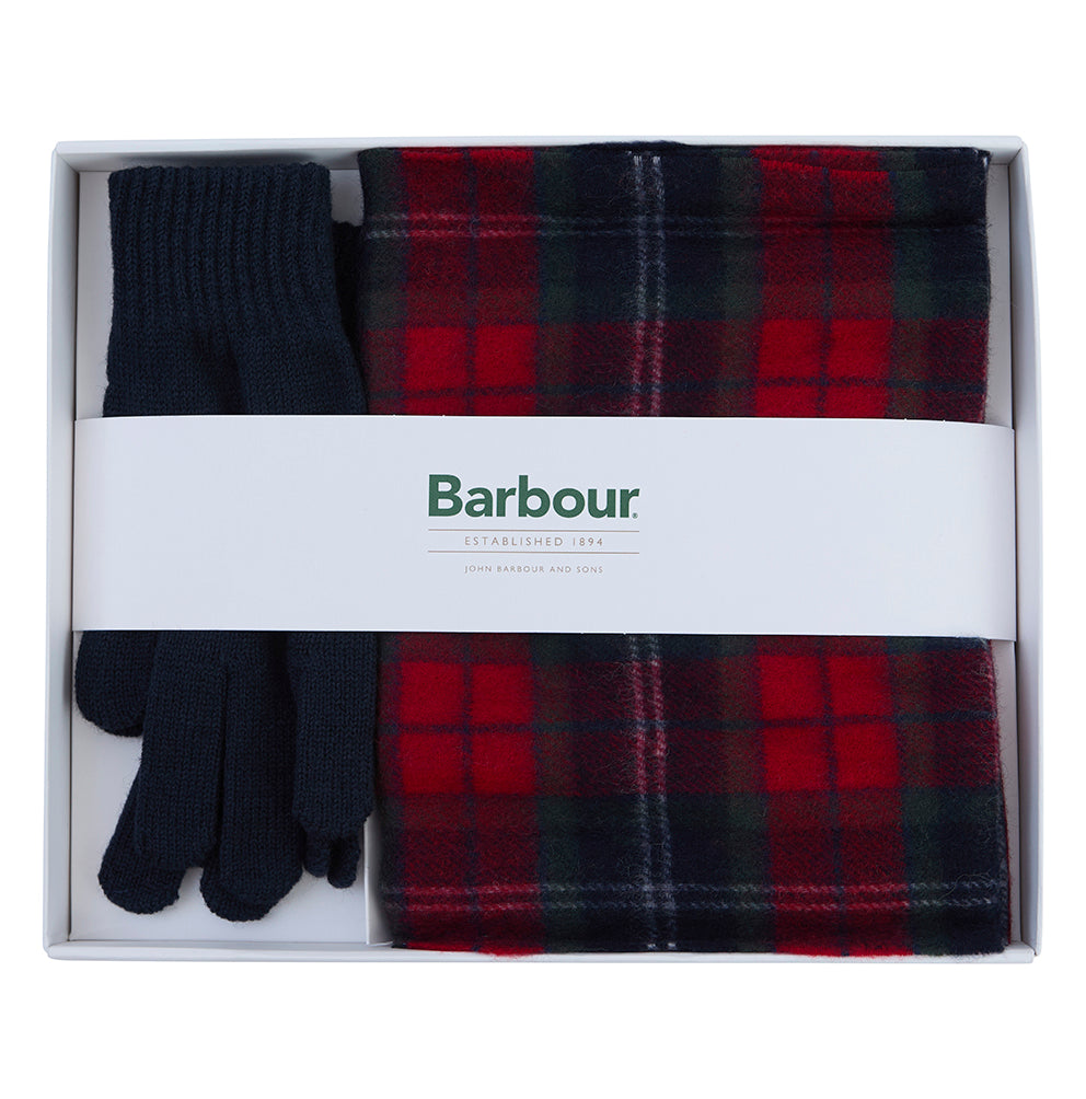 Tartan Scarf & Gloves Gift Set
