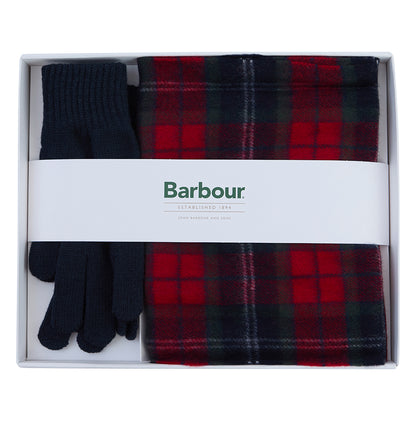 Tartan Scarf & Gloves Gift Set