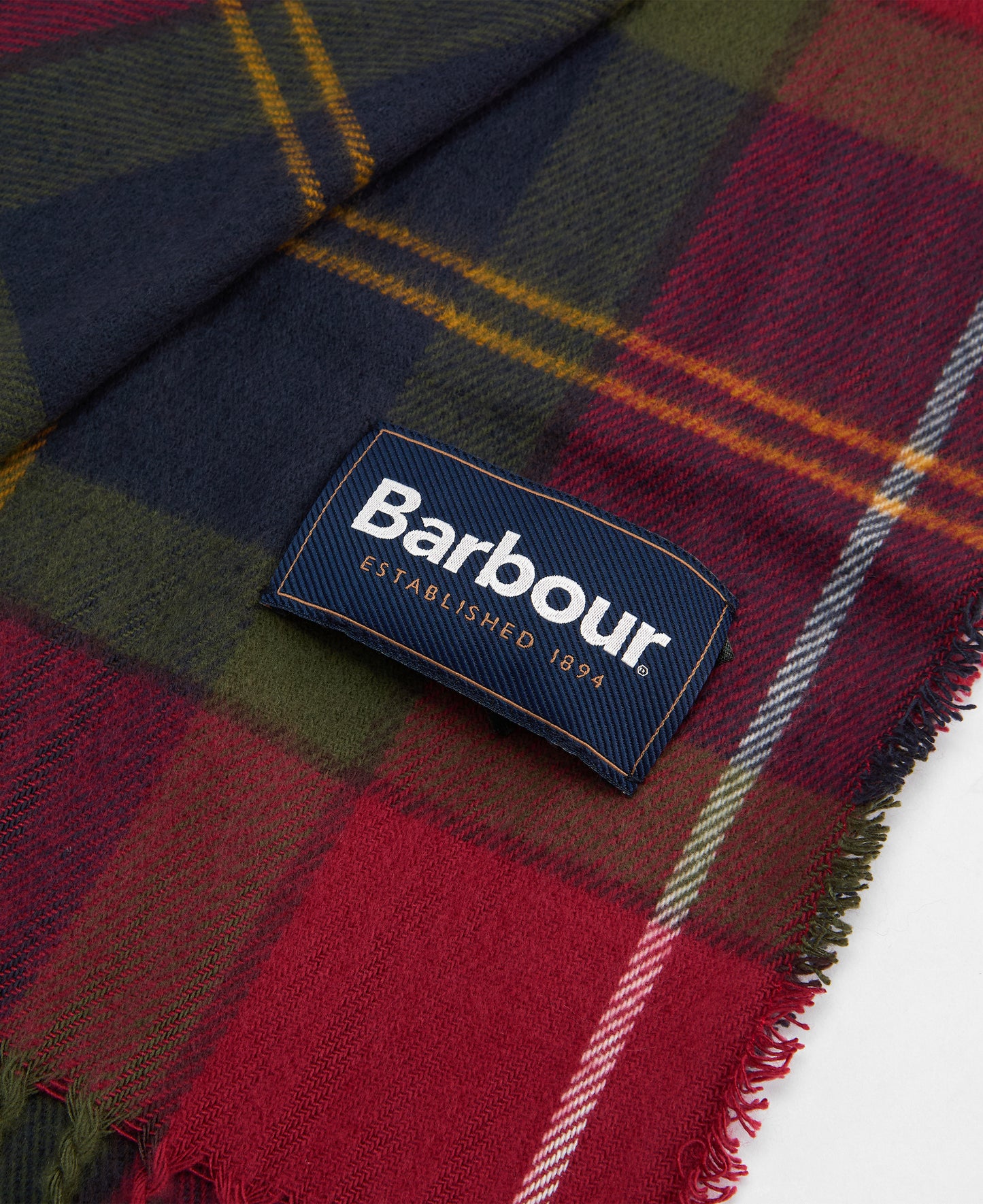 Swinton Beanie & Scarf Set - Winterberry Tartan