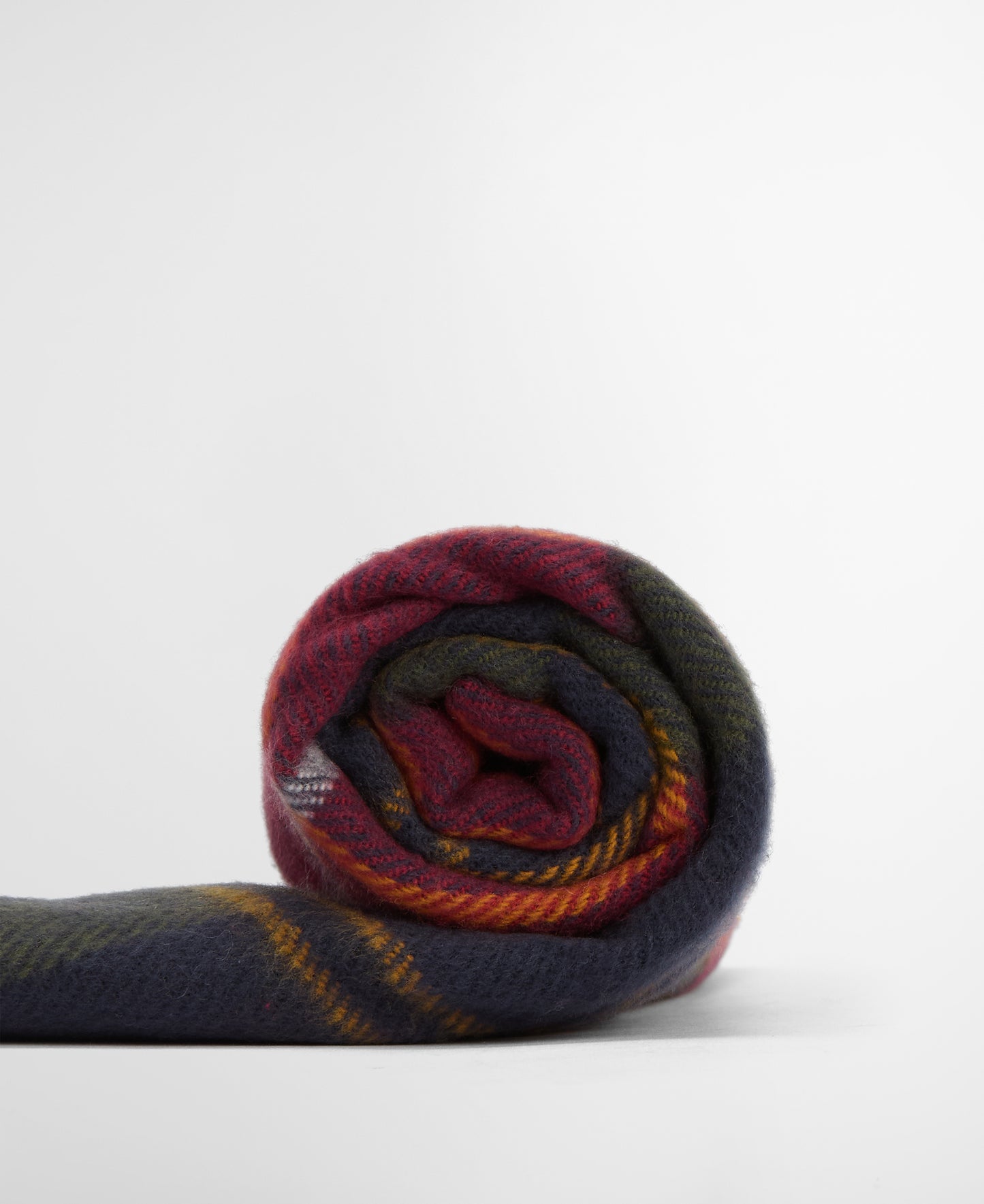 Swinton Beanie & Scarf Set - Winterberry Tartan