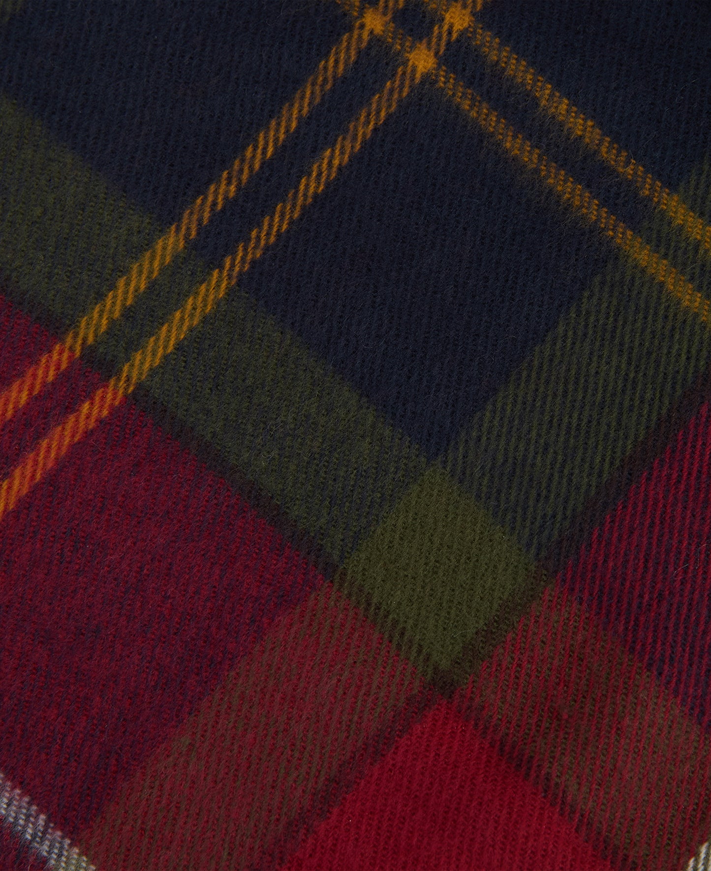 Swinton Beanie & Scarf Set - Winterberry Tartan