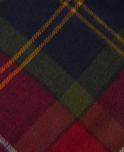 Swinton Beanie & Scarf Set - Winterberry Tartan