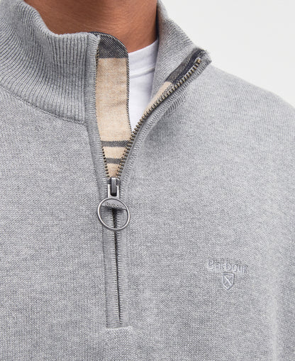Cotton Half-Zip Sweatshirt