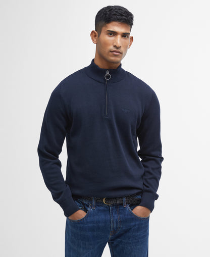 Cotton Half-Zip Sweatshirt