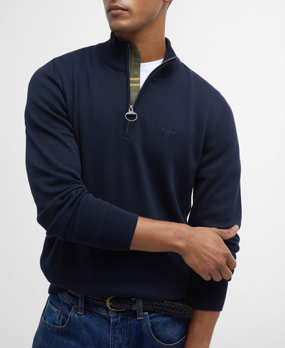 Cotton Half-Zip Sweatshirt