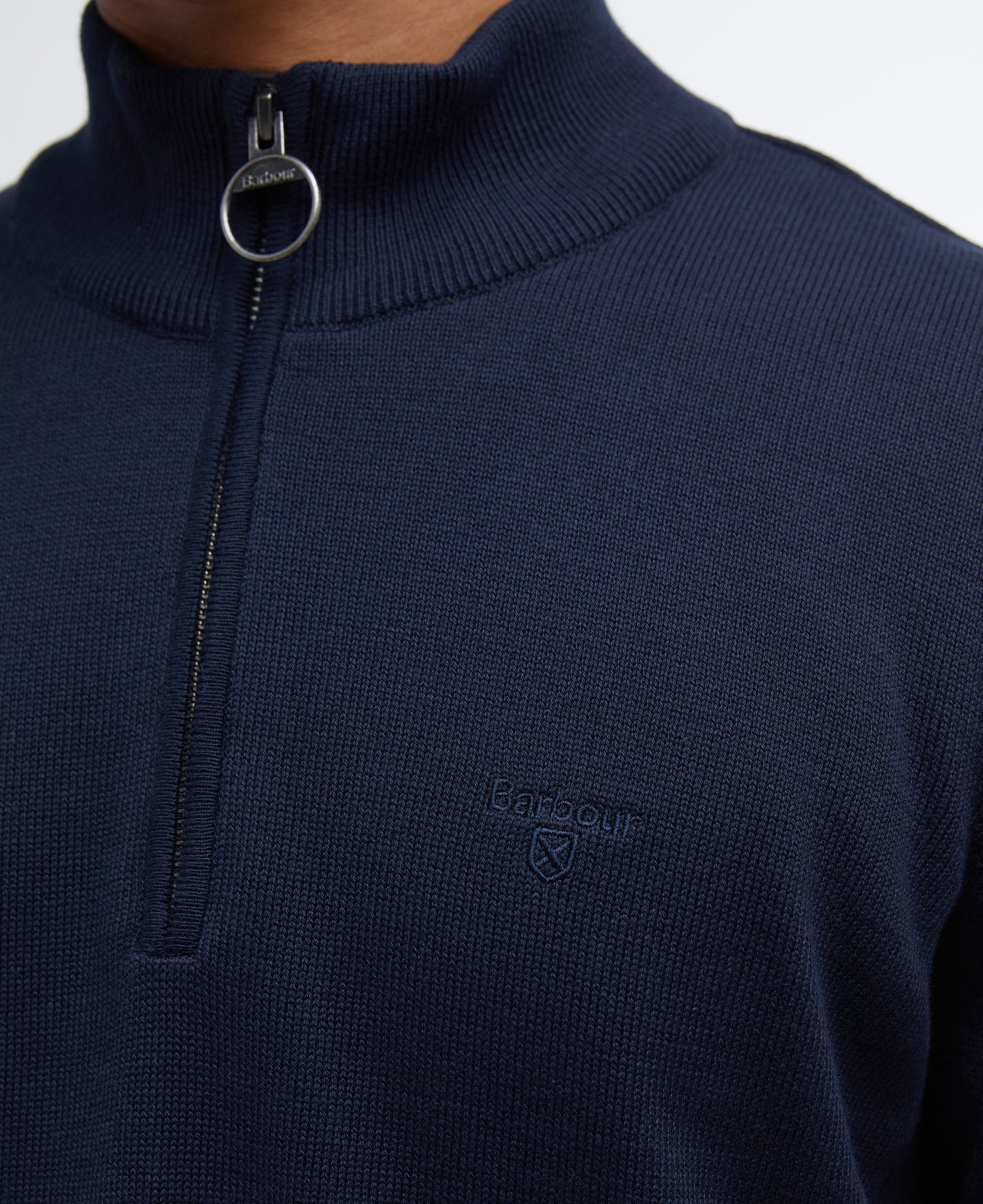 Cotton Half-Zip Sweatshirt