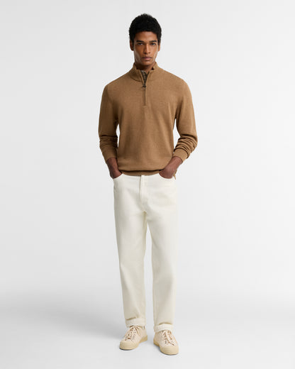 Cotton Half-Zip Sweatshirt