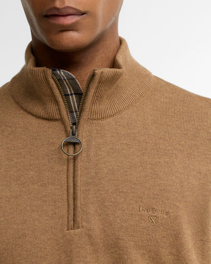 Cotton Half-Zip Sweatshirt