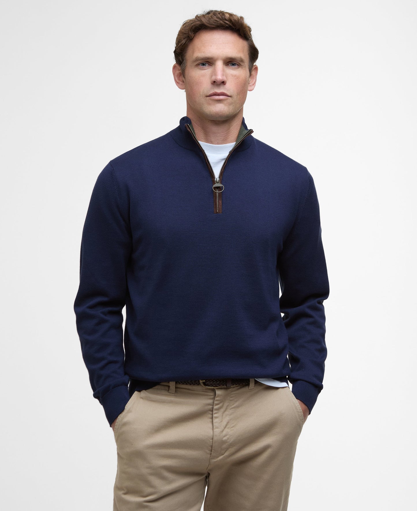 Bayfield Knitted Half Zip Jumper