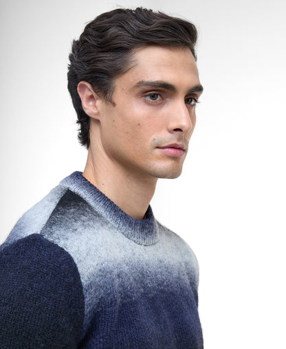 Vector Colour Block Crew Neck Jumper