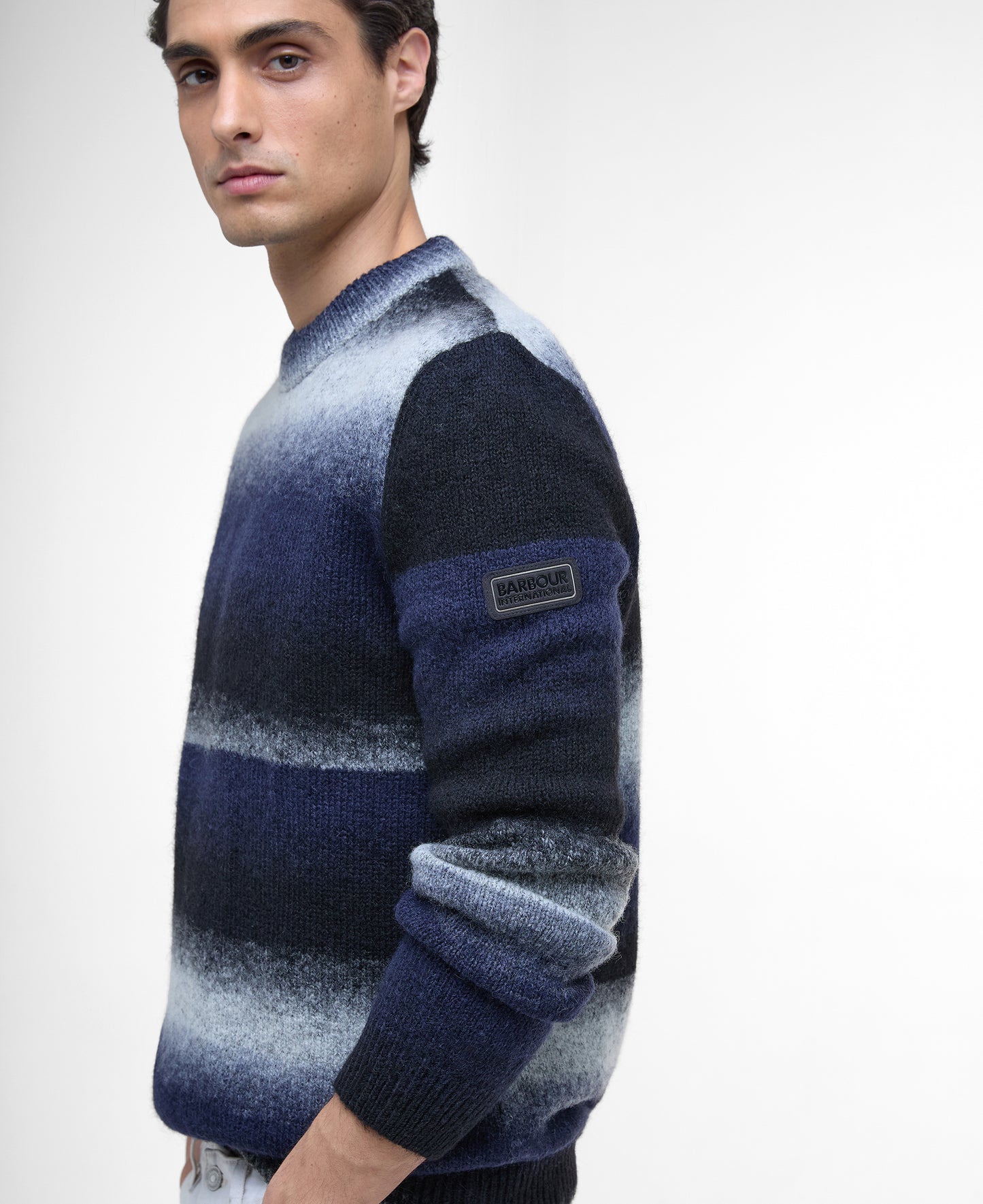 Vector Colour Block Crew Neck Jumper