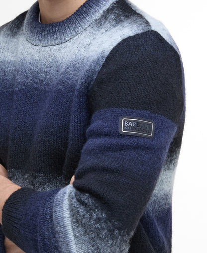 Vector Colour Block Crew Neck Jumper