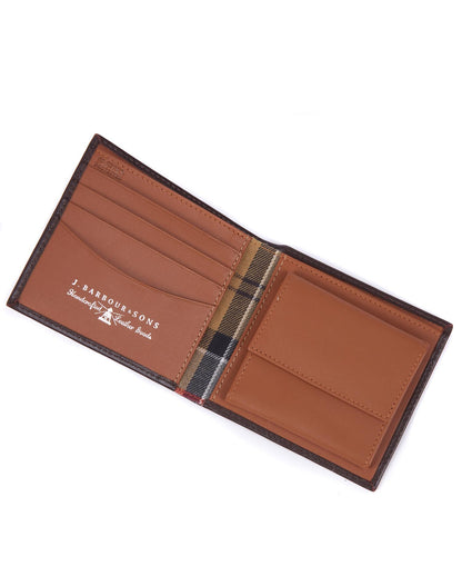 Elvington Leather Billfold Coin Wallet