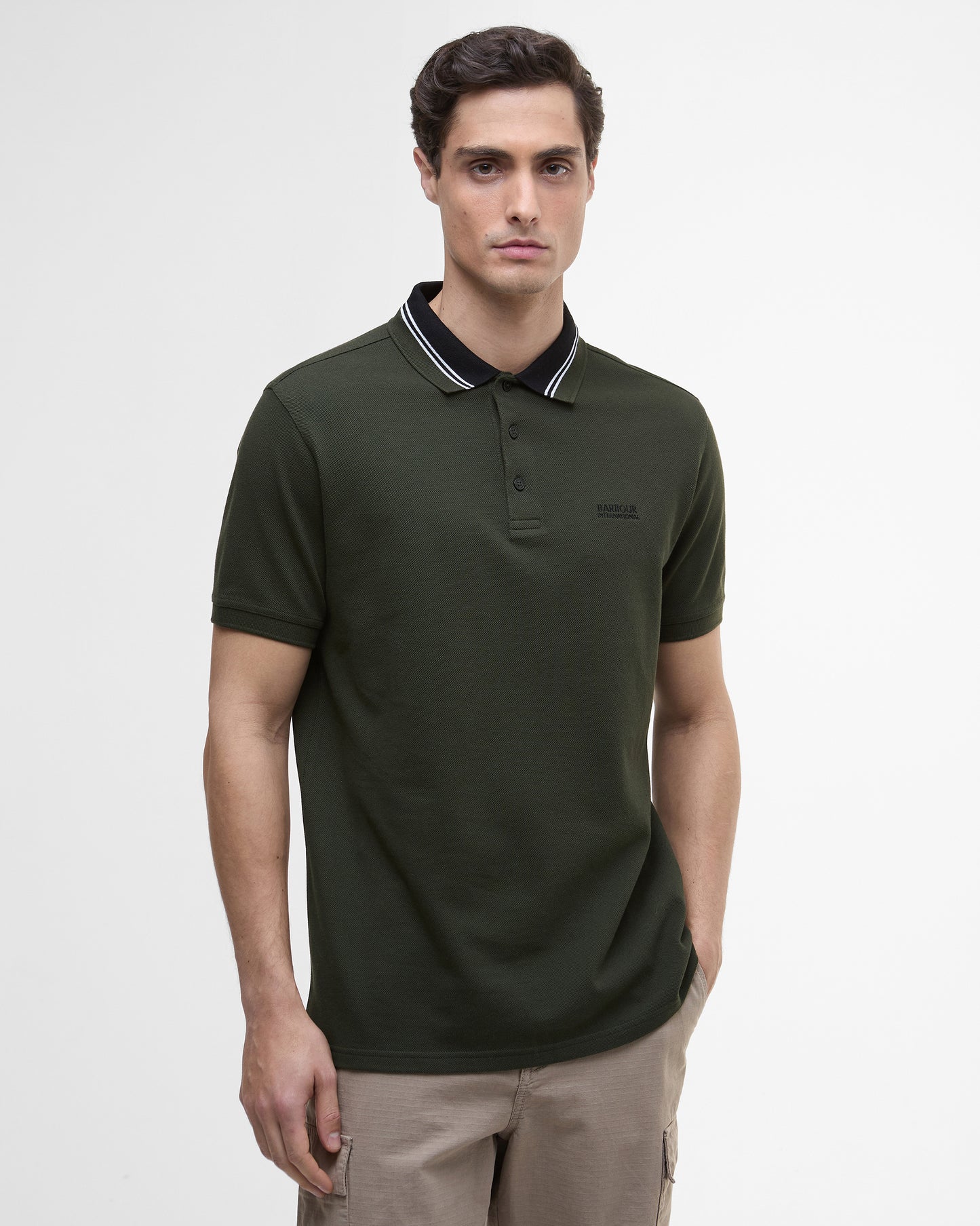 Bruce Tipped Polo Shirt
