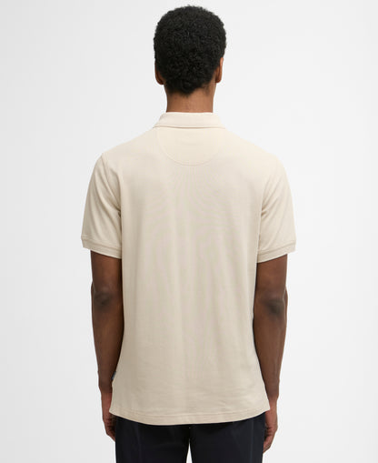 Reston Tartan Trim Tailored Polo Shirt