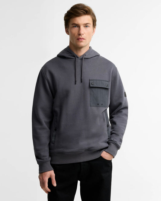 Inline Hooded Sweatshirt