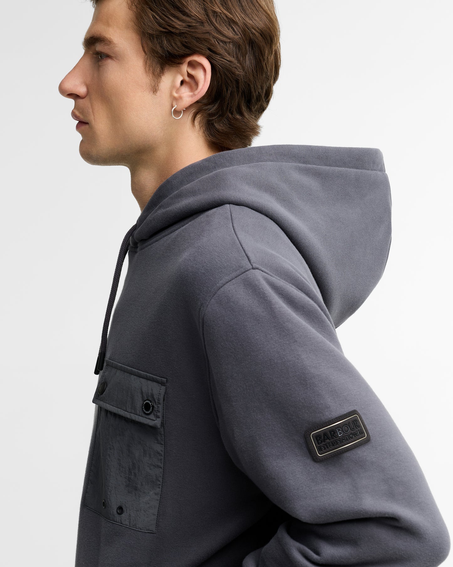 Inline Hooded Sweatshirt
