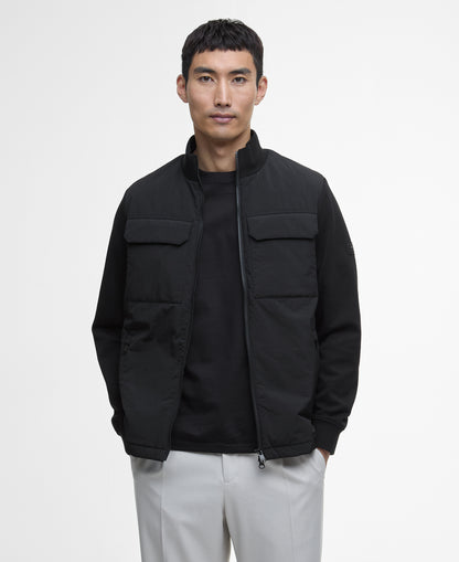 Ethan Funnel Neck Quilted Sweater