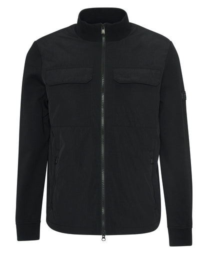 Ethan Funnel Neck Quilted Sweater