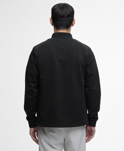 Ethan Funnel Neck Quilted Sweater